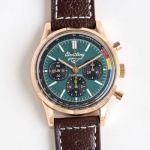 GF Factory Breitling Mechanical Automatic Movement 42MM Stainless Steel Green Watch